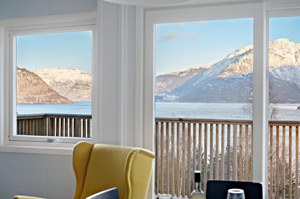 Hardangerpark AS Hotel Kinsarvik Bagian luar foto